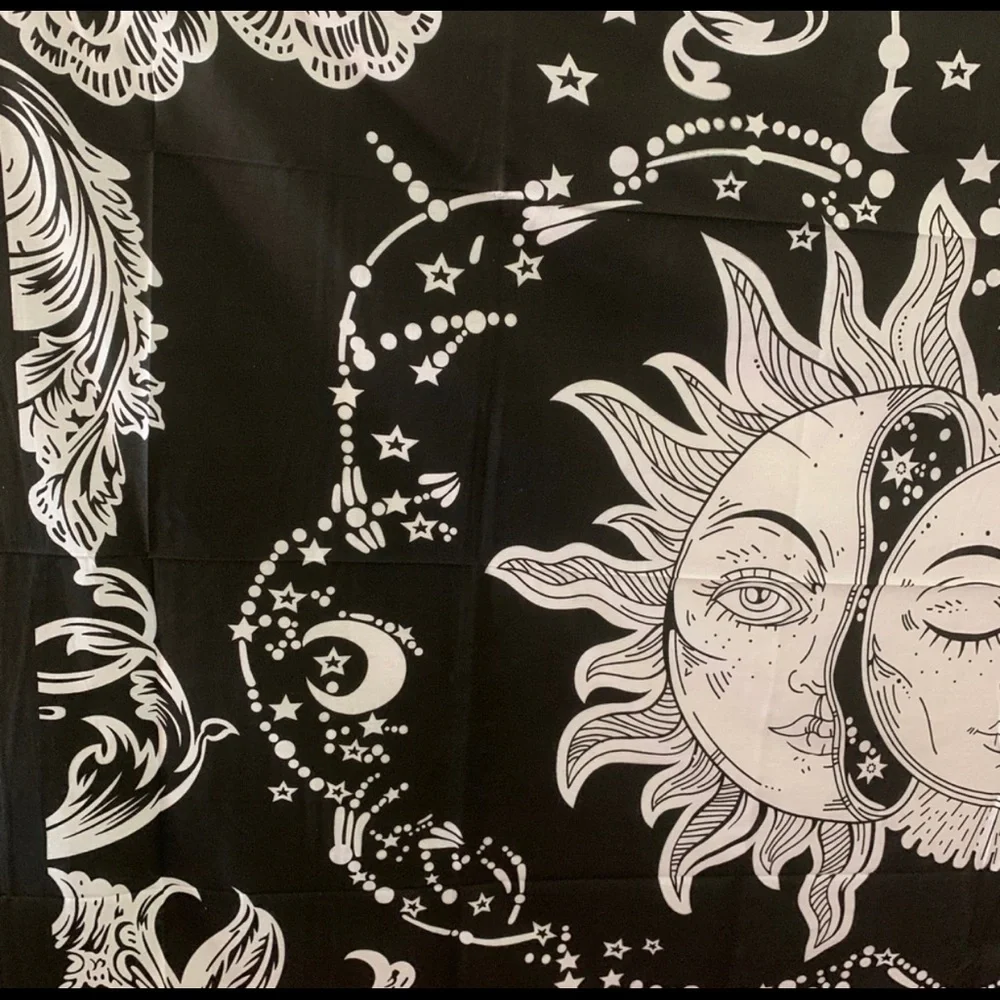 Sun And Moon Cosmic Tapestry